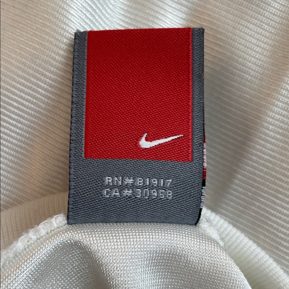 Nike, Alabama Crimson Tide, Football Jersey, White & Crimson, Size Large - Picture 7 of 9